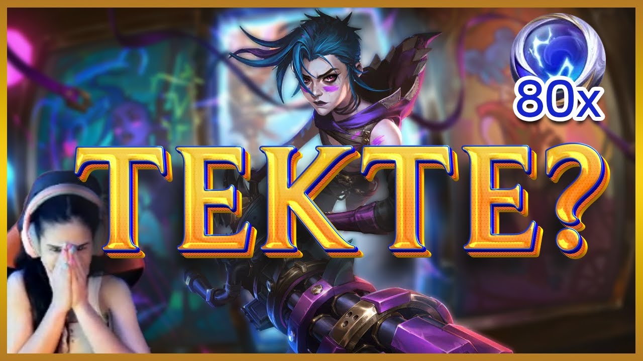 Tekte Paramparça Jinx???  Arcane: Paramparça Jinx Sunak Açılımı