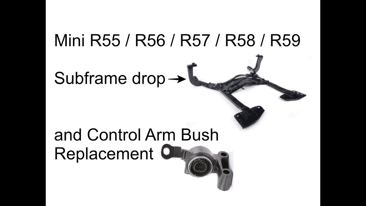 Mini R56 Subframe & control arm bush fix - don't try this at home!