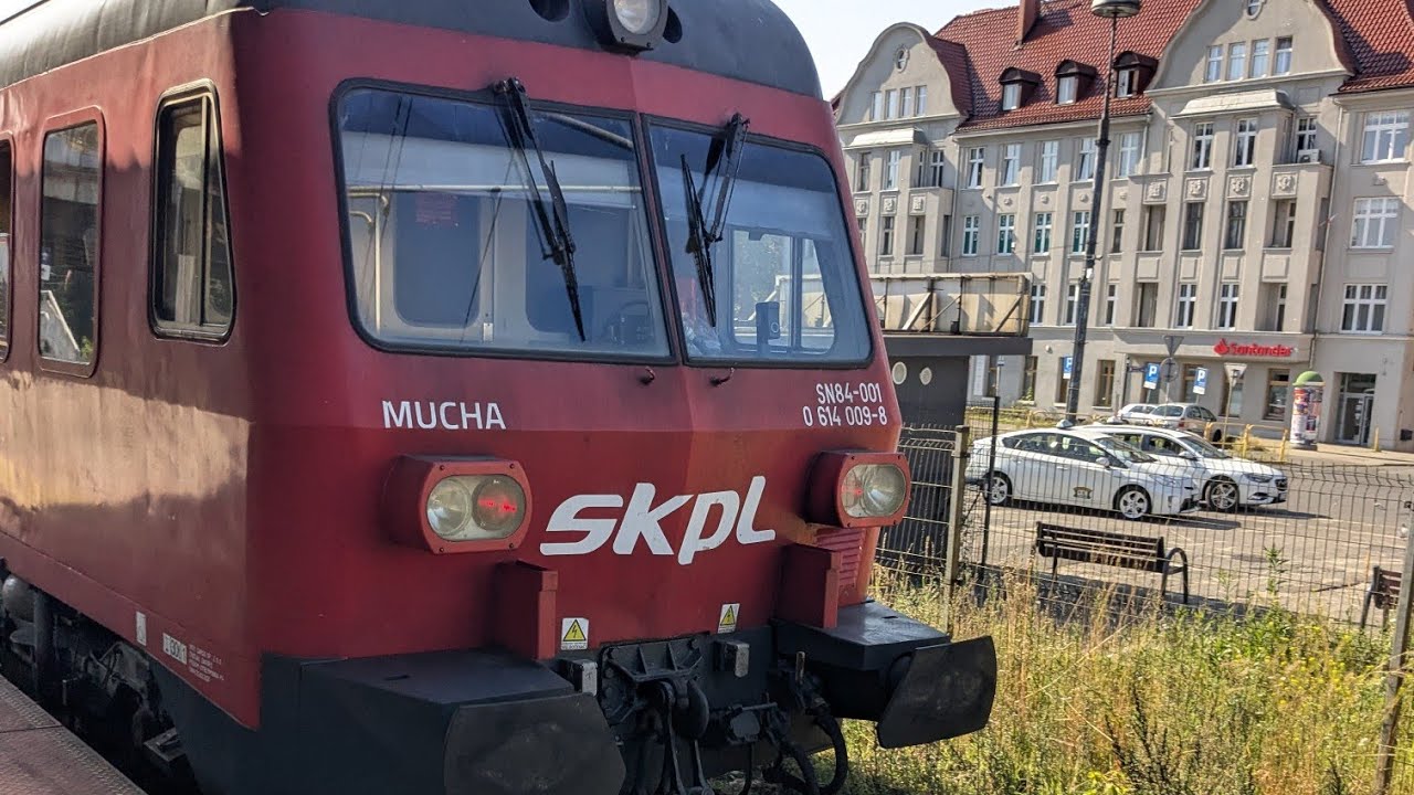 mit dem Zug durch Polen Teil 2 mit Br628, Br614