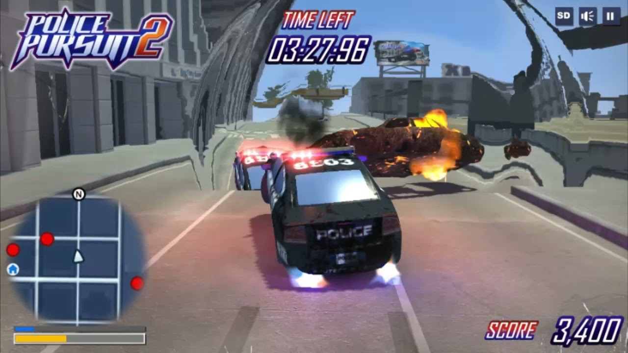 Police Pursuit 2 (Unity WebGL) English No Commentaty Playthrough #12 Final Full Champaign Mode