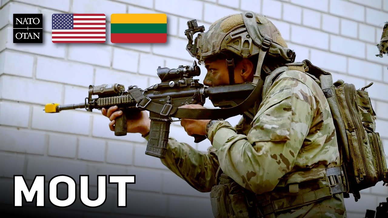 U.S. Army 173rd Airborne conduct 'Military Operations in Urban Terrain' in Lithuania (2025)