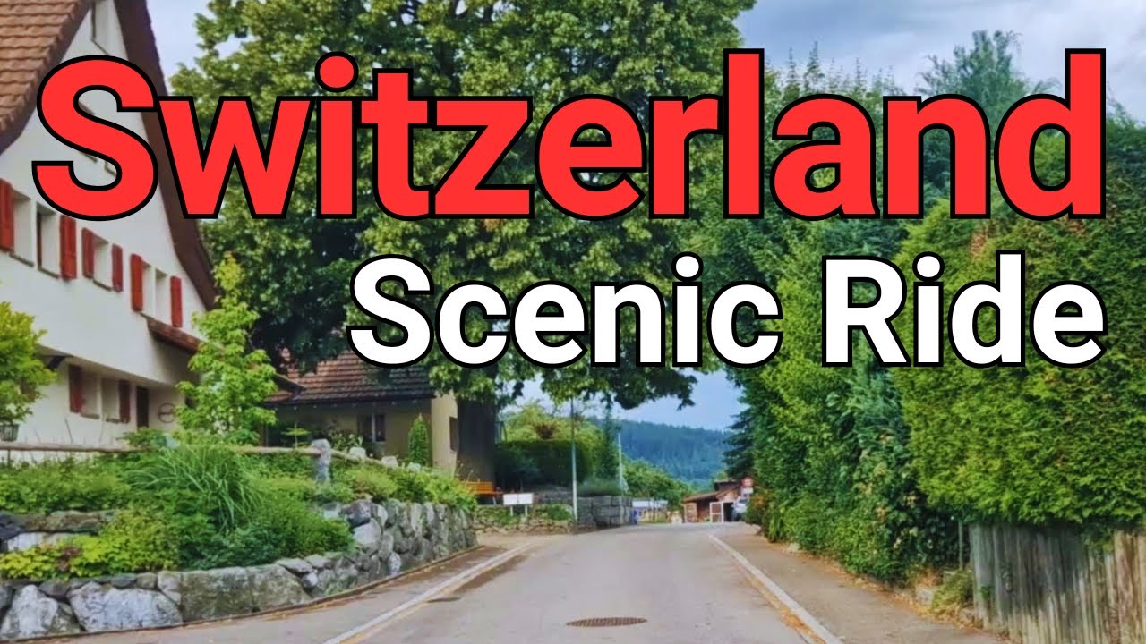 Summer Drive Switzerland – Relaxing Scenic Ride