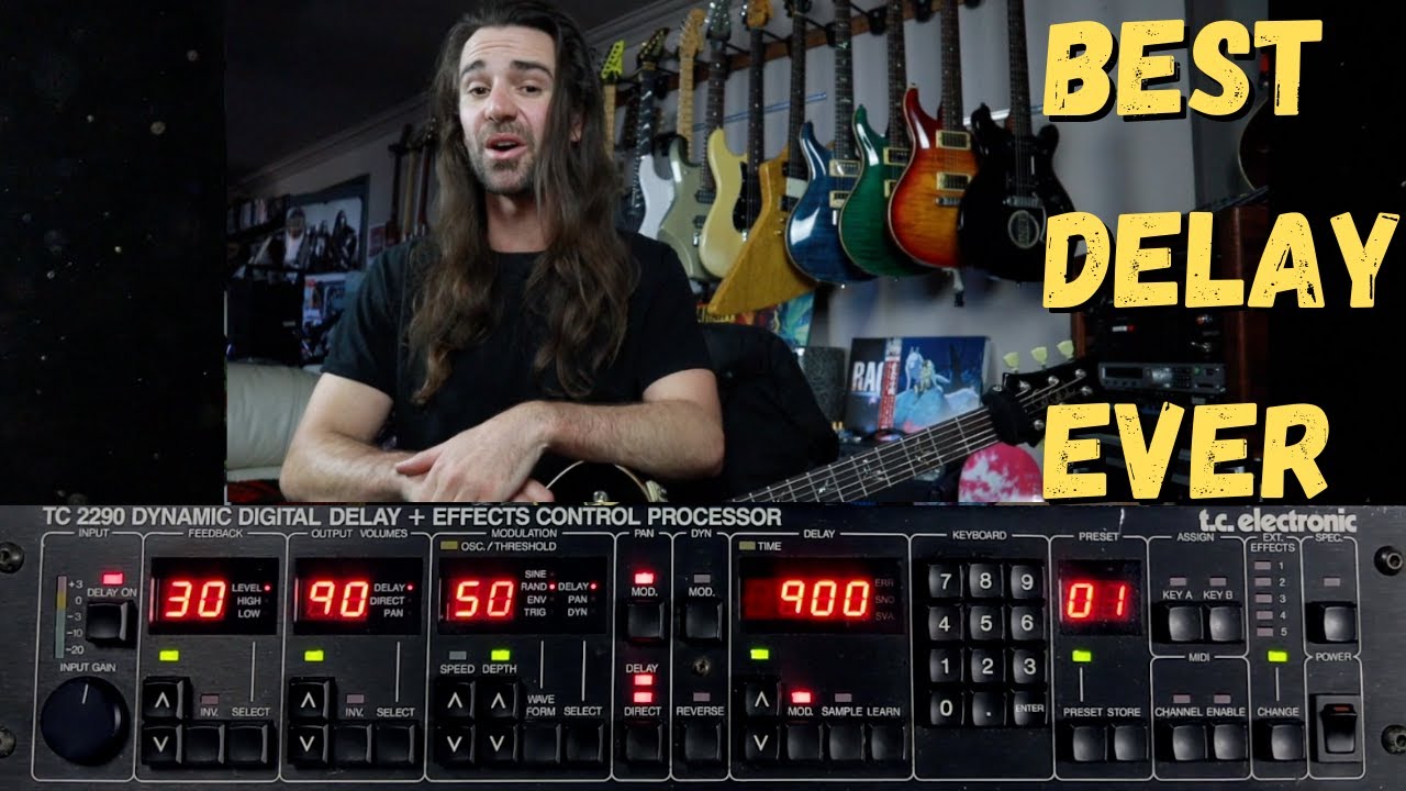 The Iconic TC 2290 Dynamic Digital Delay | In Depth Demo
