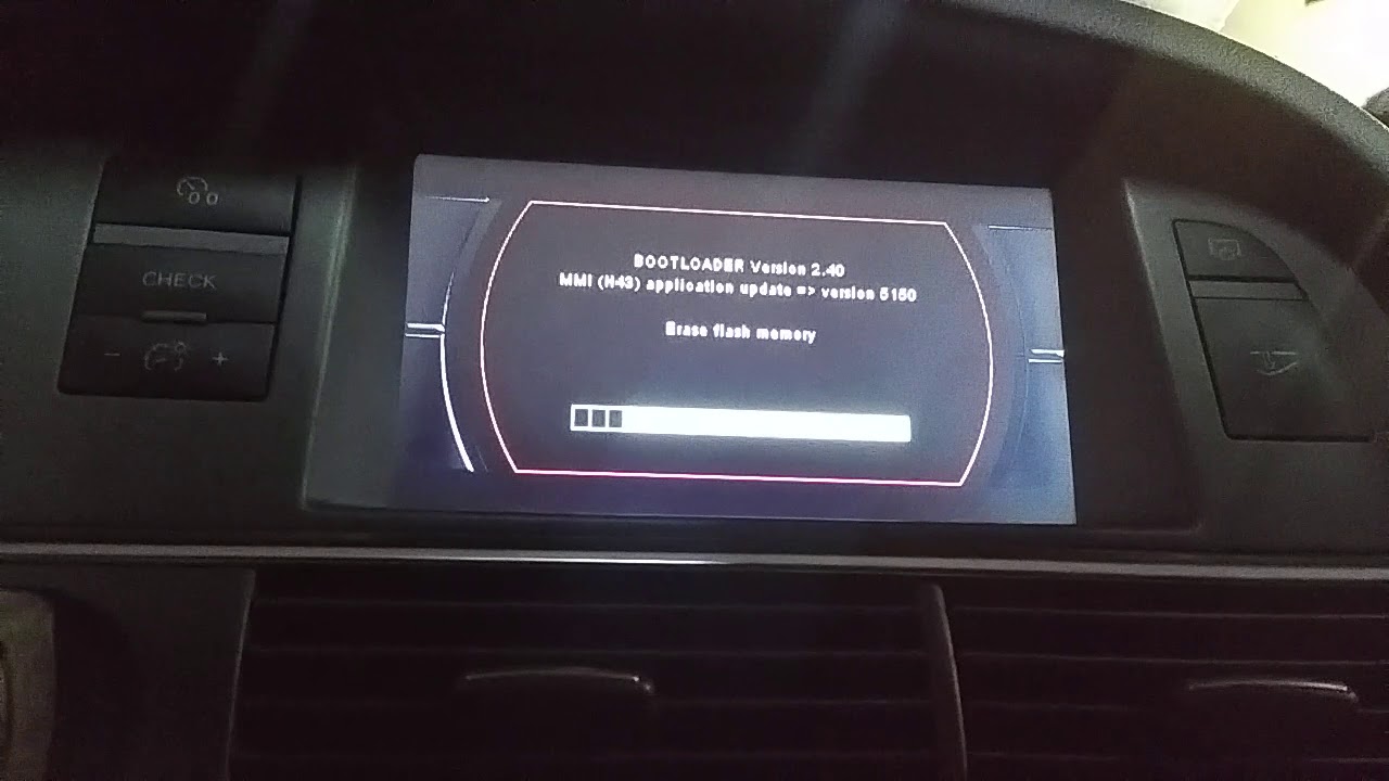 Audi MMI 2G bootloader polskie menu aktualizacja naprawa