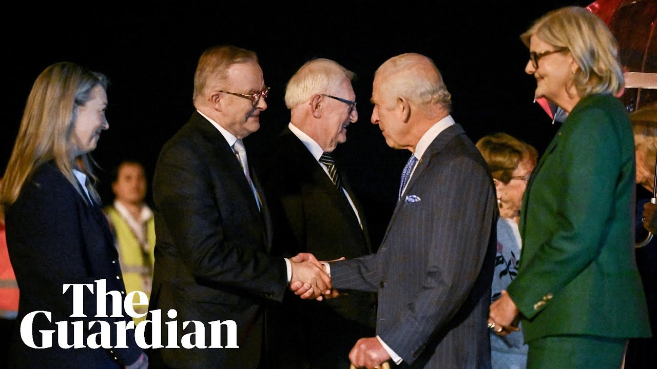 King Charles and Queen Camilla touch down in Sydney for royal tour