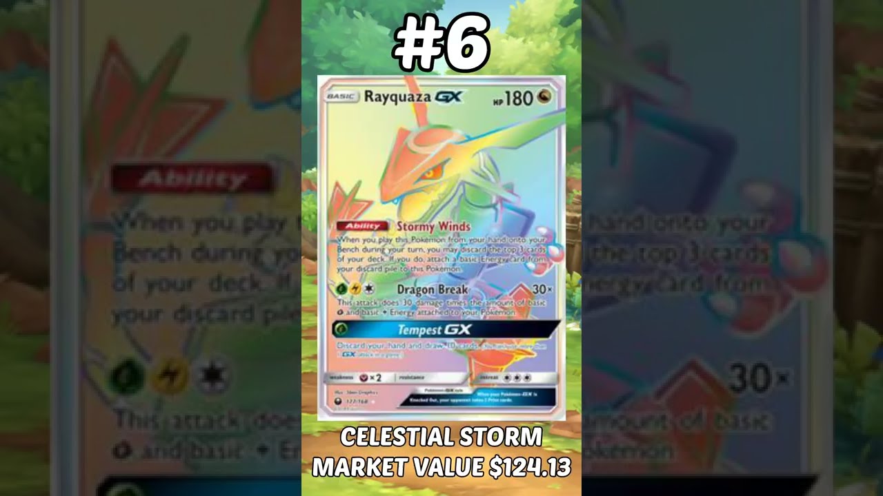 TOP 10 MOST VALUABLE GX POKEMON CARDS!