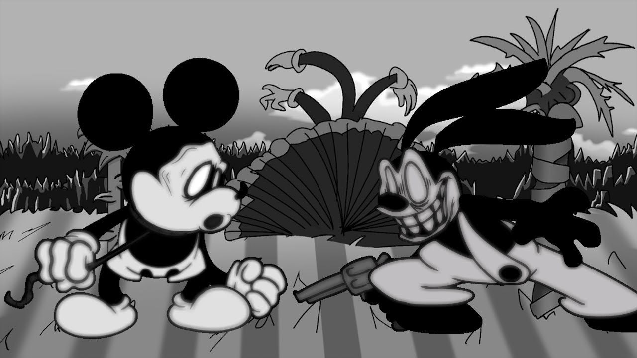 【FNF】Execution but Mickey Mouse and Oswald sings it