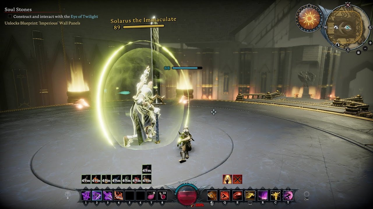 V Rising | I Broke Solarus with Merciless Charge.