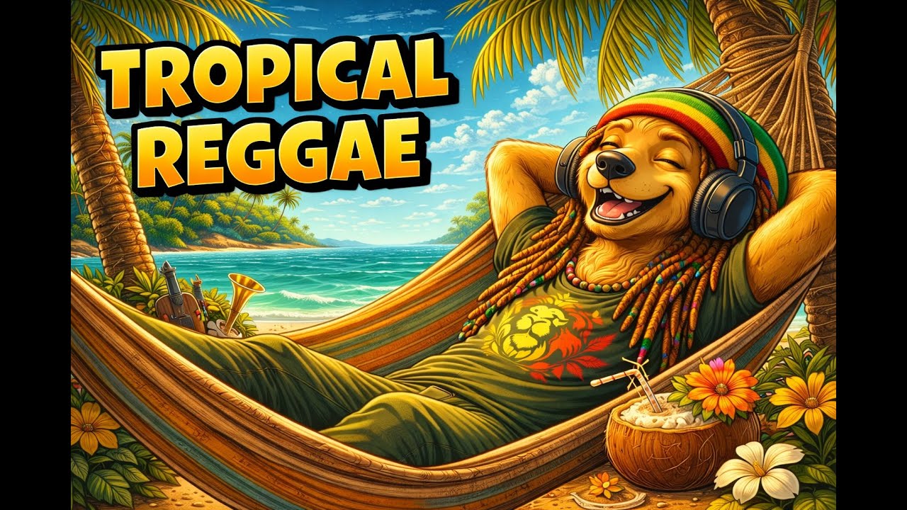 Tropical Reggae Sunshine 🌴 Feel-Good Caribbean Beats for Relaxing & Happy Vibes