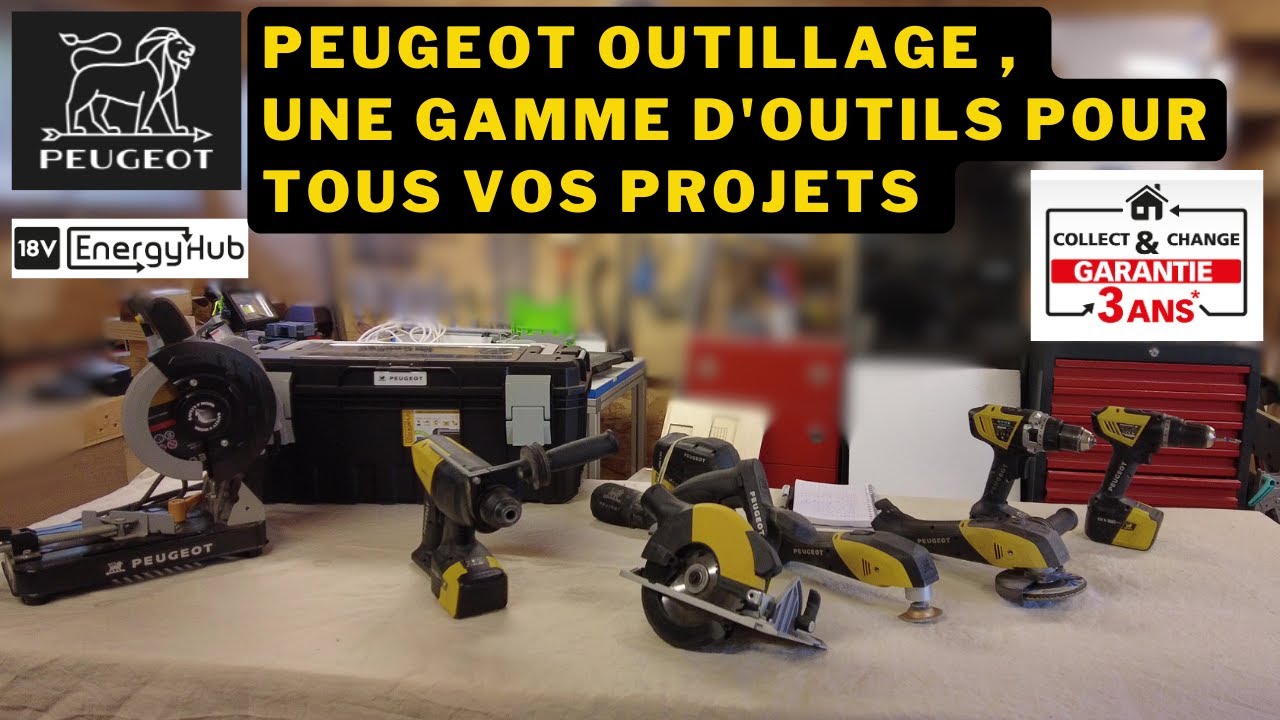 Peugeot Outillage 💛, découvrez la gamme Energyhub