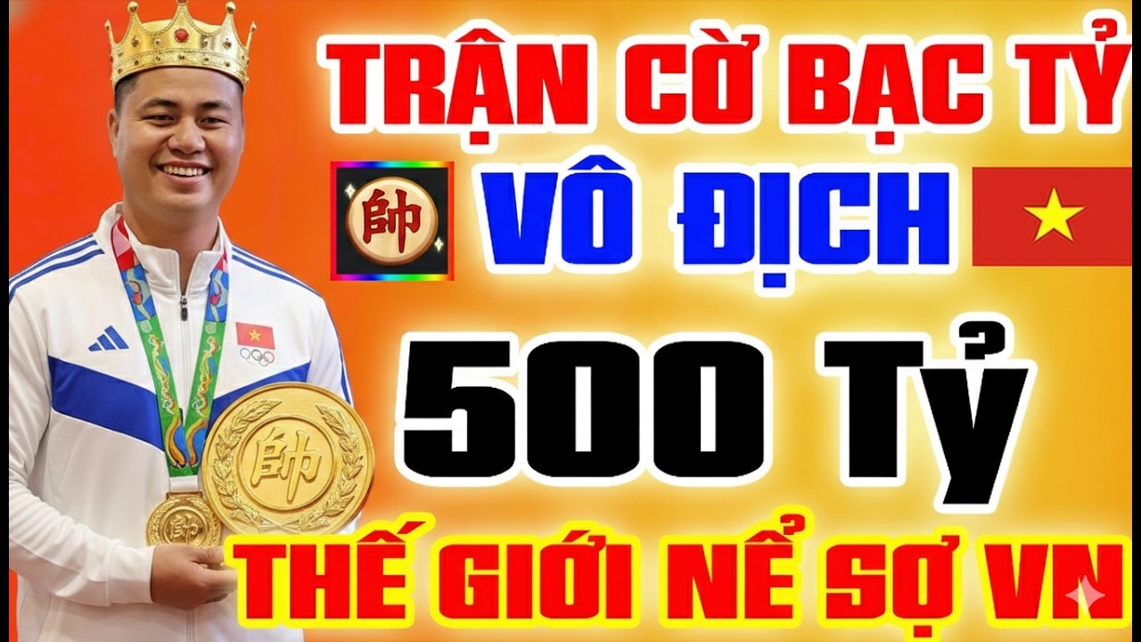 🔴 Trận cờ sinh tử LẠI LÝ HUYNH Bỏ Xe Đánh Tốt VÔ ĐỊCH THẾ GIỚI chung kết trong mơ
