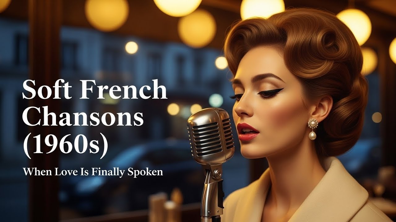Vintage Paris Confession Chansons | When Love Is Finally Spoken | Soft 1960s Evening Intimacy