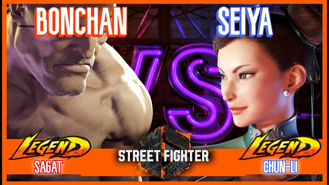 SF6 Match ♦ BONCHAN (Sagat) 🆚 SEIYA (Chun-Li) ♦ High level matches