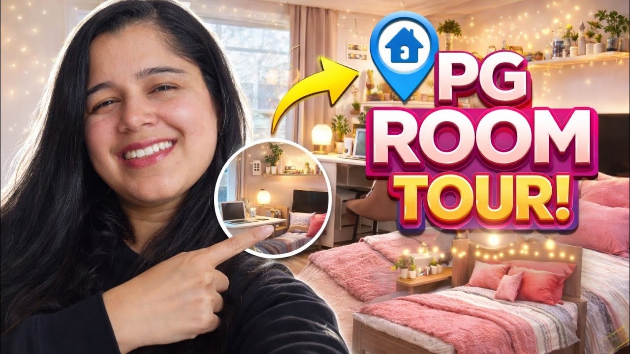 “Mera Chhota Sa PG Room 🥺 | Working Girl Life | PG Room Tour 2026”