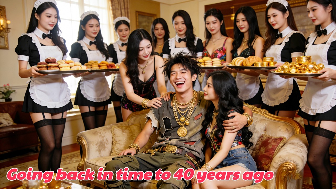 He traveled back in time and space to 40 years ago, gaining endless wealth