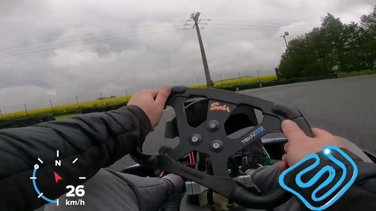 karting neuilly sous clermont 07mai 2023 #bolideurs60 2 eme course piste humide.