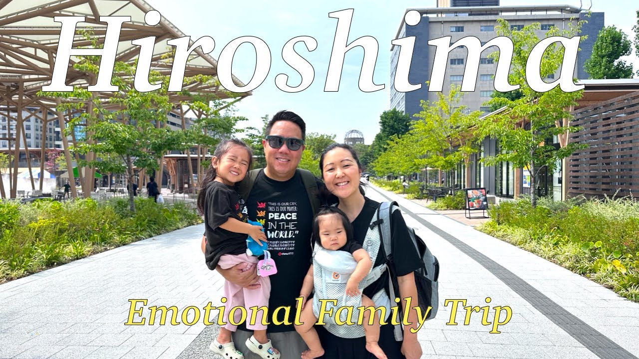 Hiroshima Family Vlog | Lantern Ceremony, Food, and Performing for the Princess