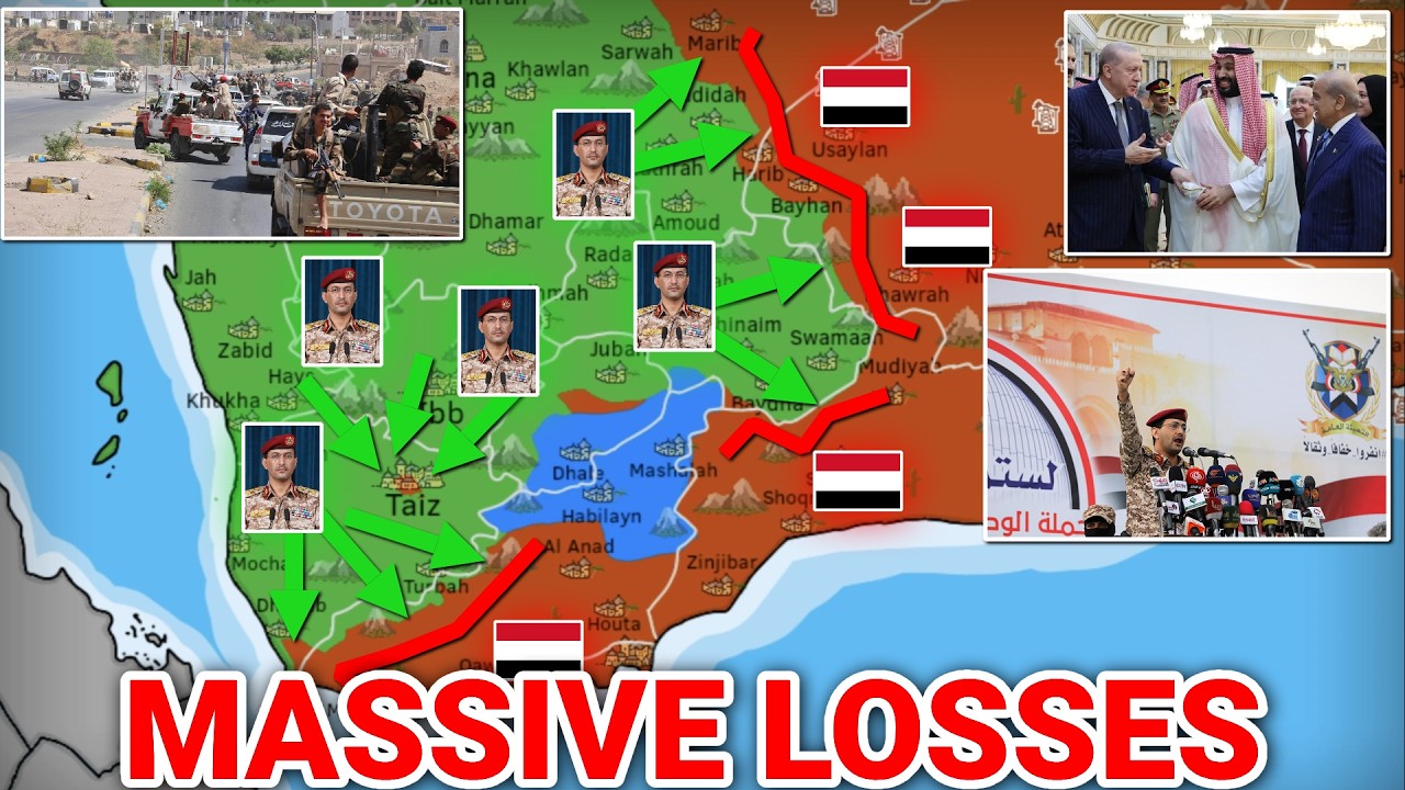 BALLISTIC CAMP STRIKE 🗡️ Massive Losses In Yemeni Base | Houthis Mass For Marib Offensive