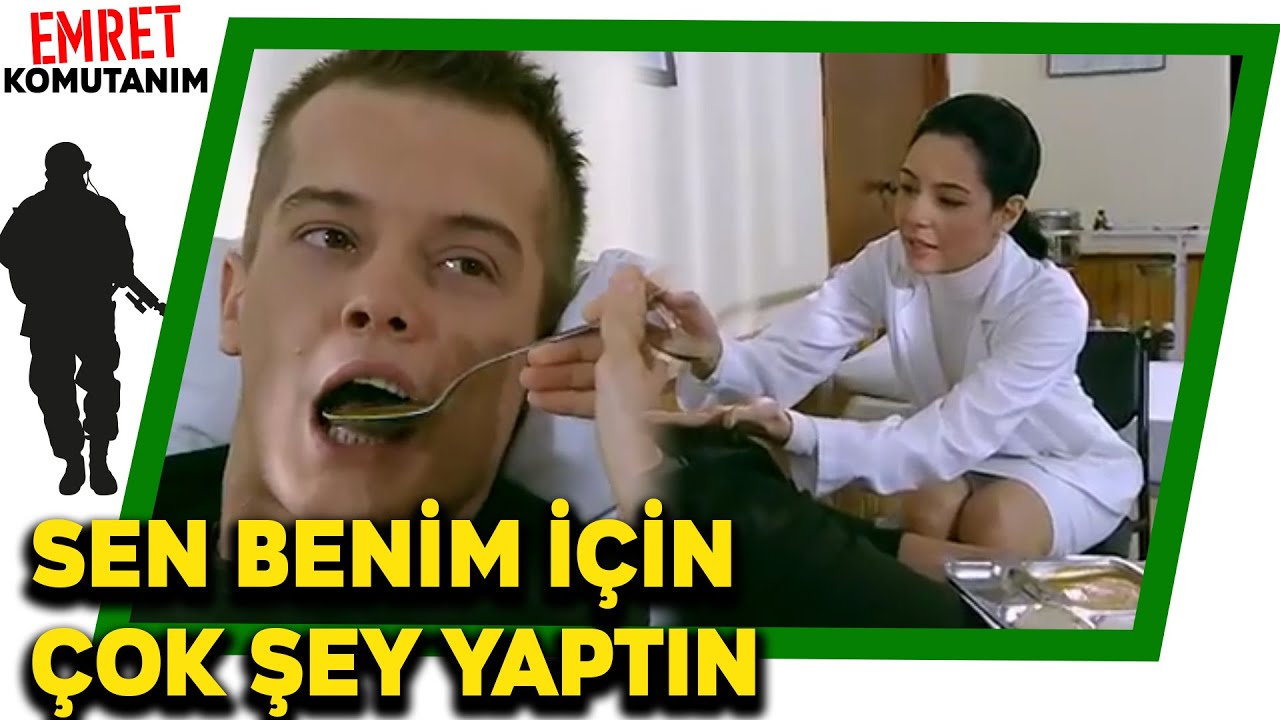 HASTA OLAN FERİT'E MELEK HEMŞİREDEN ÖZEL BAKIM! - Emret Komutanım 35. Bölüm