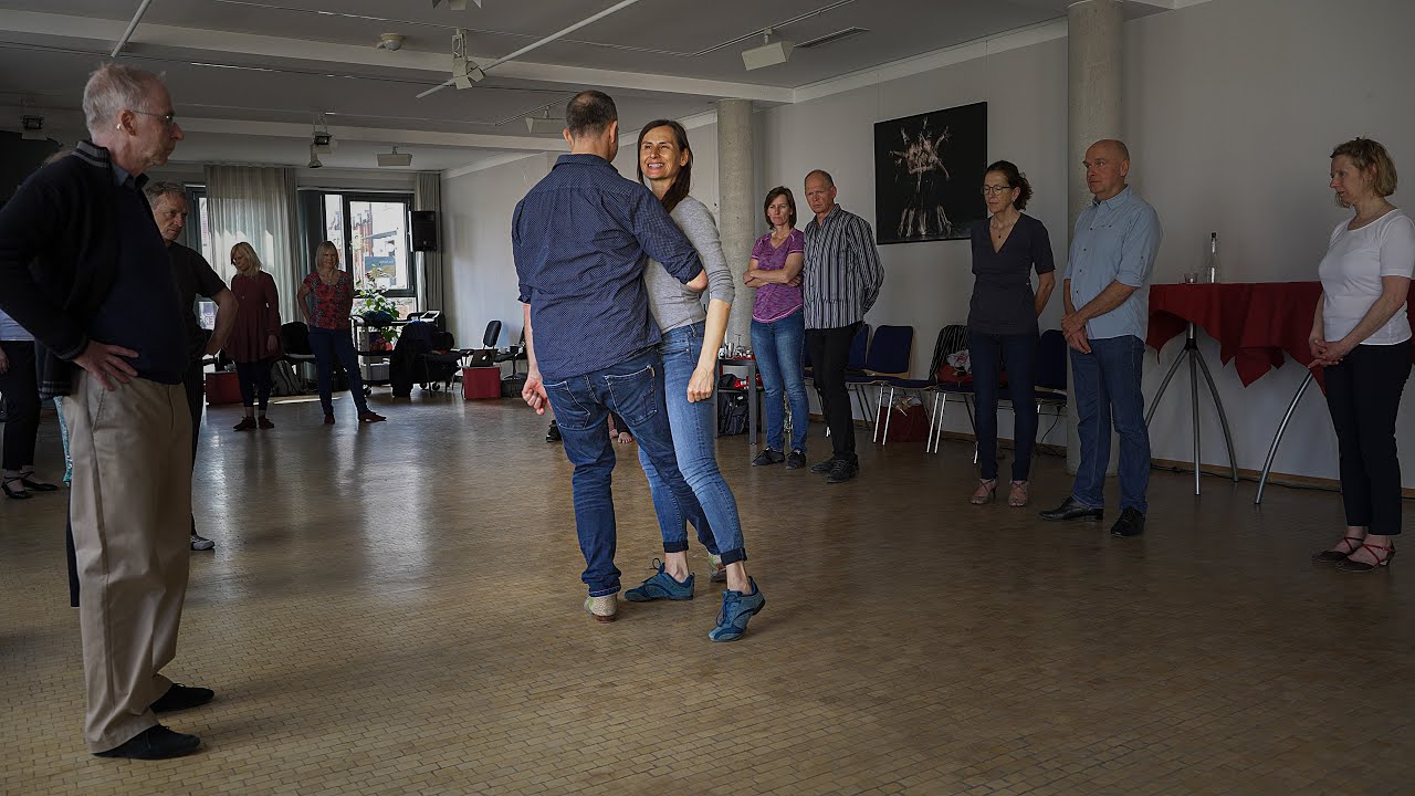 Susanne und Rafael, Waltzworkshop bei Tango am Meer in Rostock