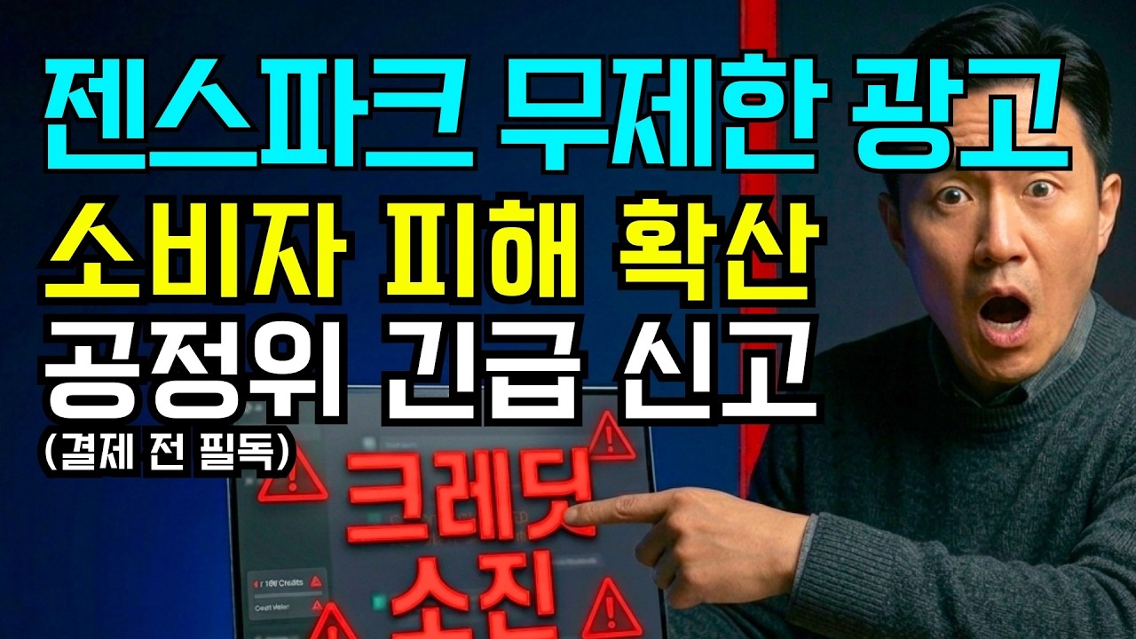 젠스파크 연간 결제, 하루 만에 후회 → 3월6일 공정위에 신고된 실제 이야기