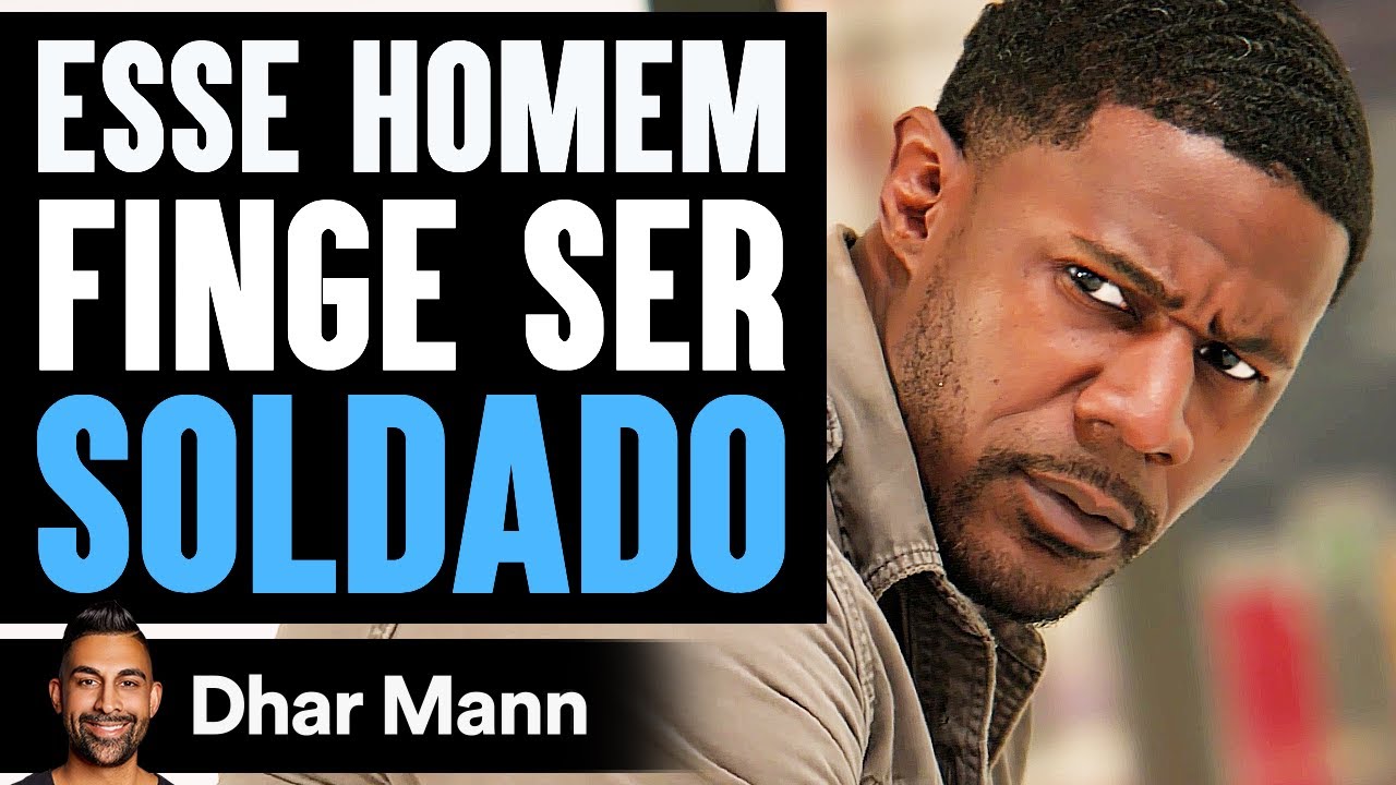 HOMEM FINGE Ser Soldado Por Dinheiro | Dhar Mann