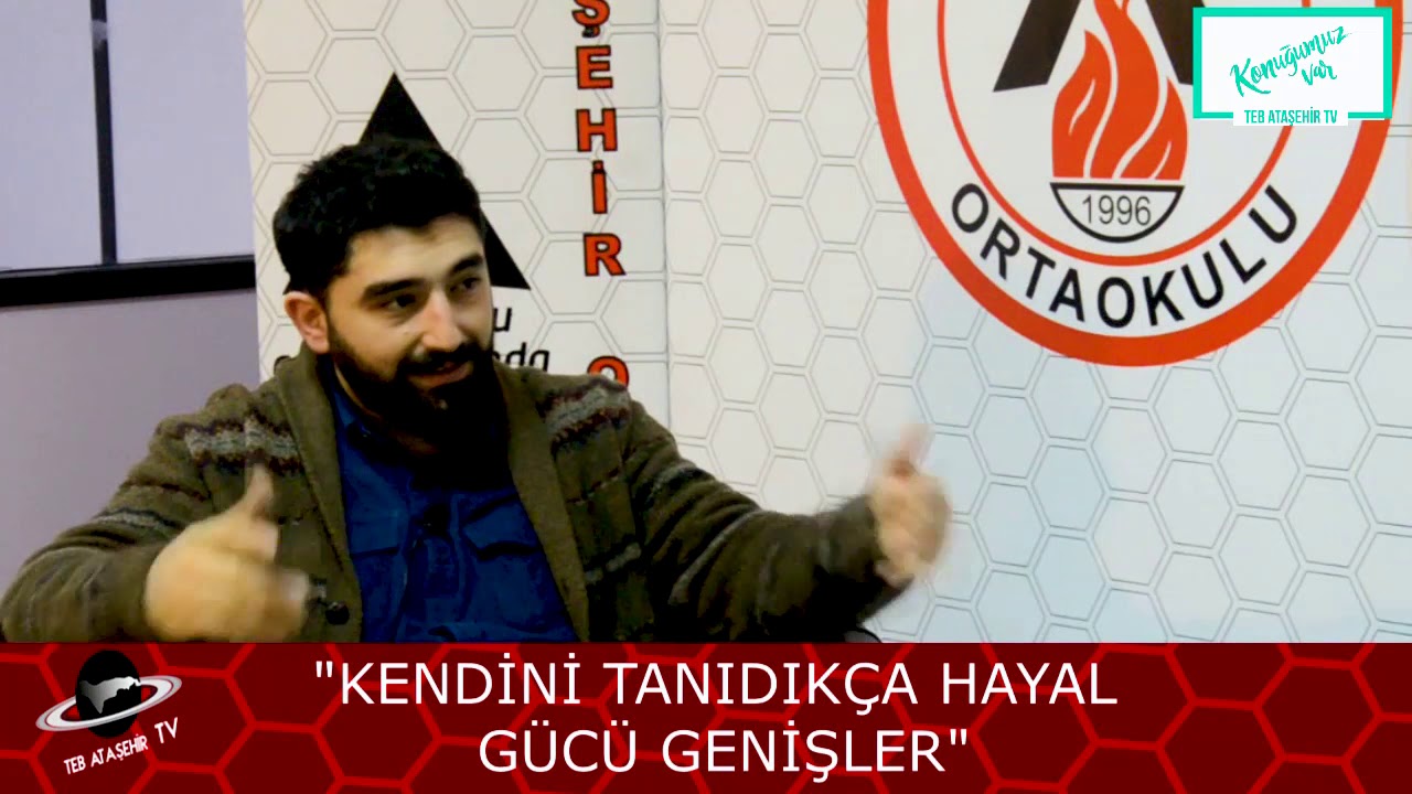 Yazar Melih TUĞTAĞ / Teb Ataşehir Ortaokulu -Tebtv