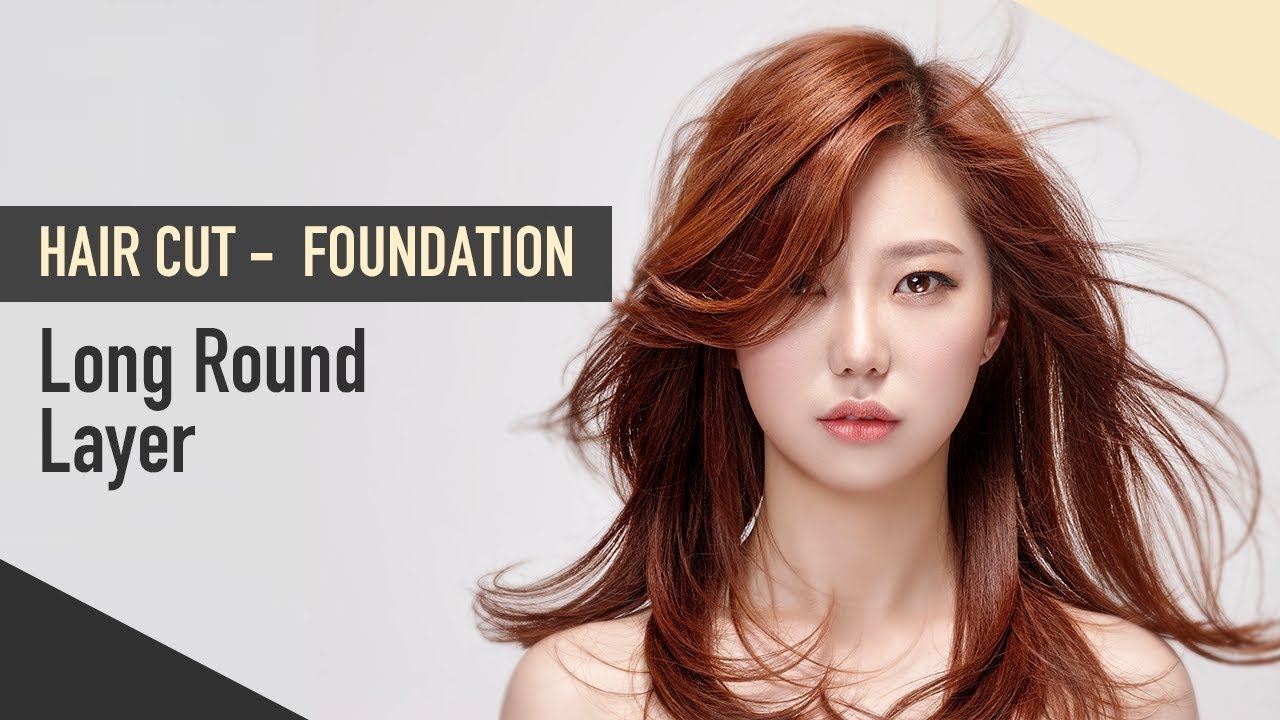 [Eng_Sub] 긴머리 라운드 레이어드컷_How To Long Round Layered Cut Tutorial