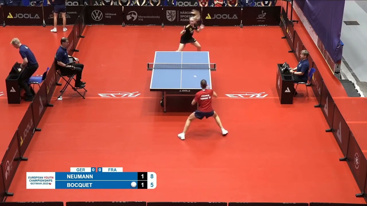 Josephina Neumann (GER) vs Lou-Anne Bocquet (FRA) | U15 Team Final | 2025 EYC