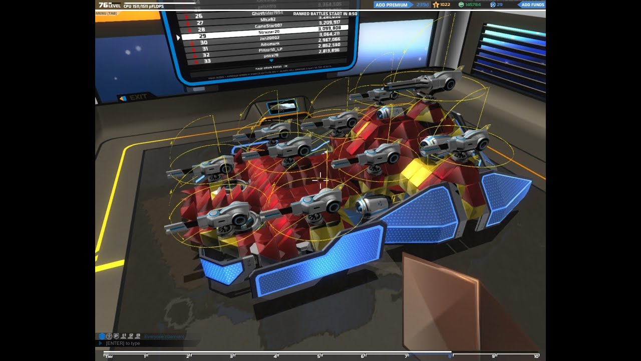 Robocraft Hovertank T8
