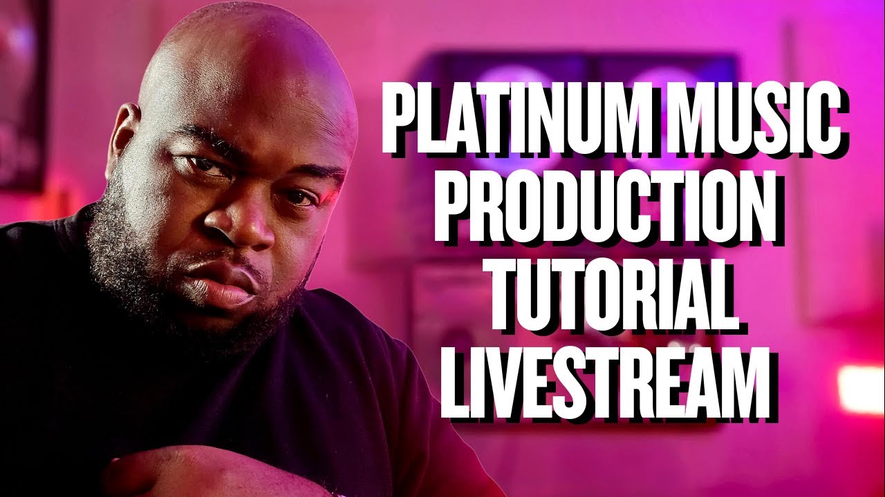 Music Production Tutorial Livestream Series (Portrait)