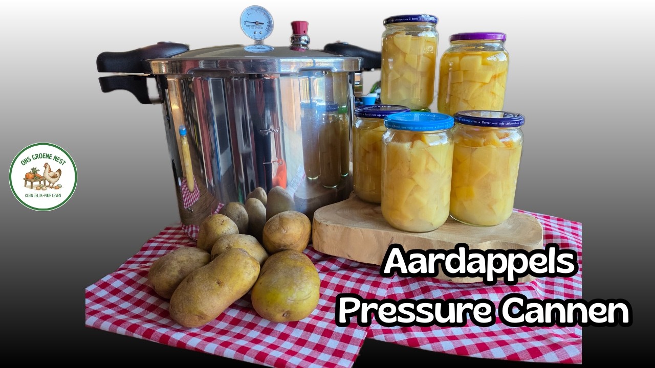 Aardappels Pressure Cannen🥔