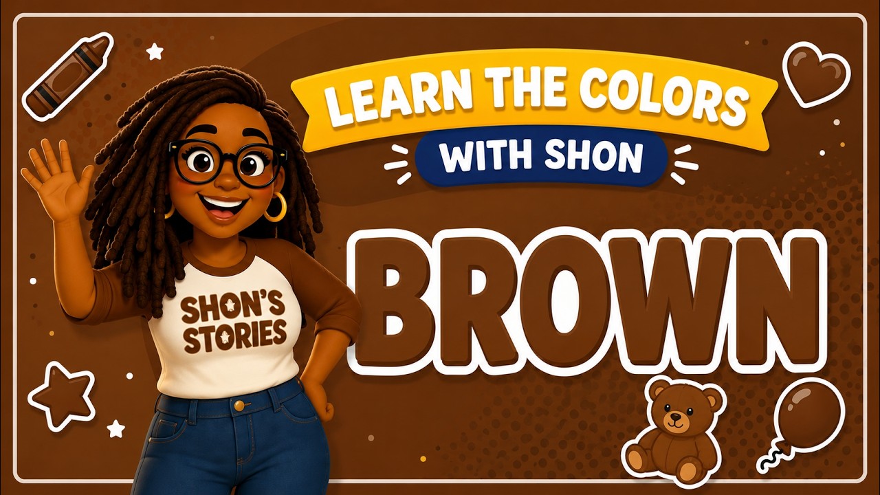 Brown! Let's Learn Colors With StarFall 🐻
