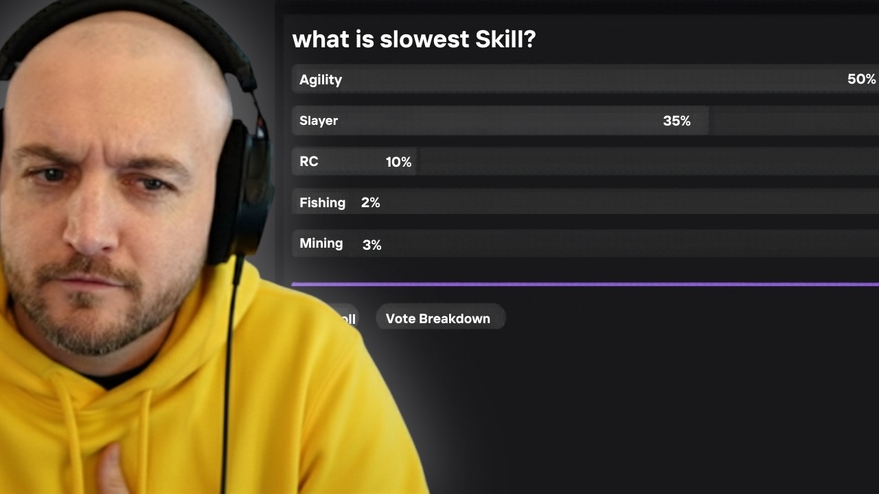 What's the SLOWEST Skill to Level in OSRS?