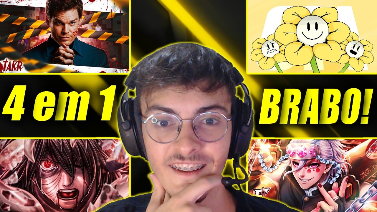 REACT 4 em 1 - Takeru, Slow GM, Onni e Fokes