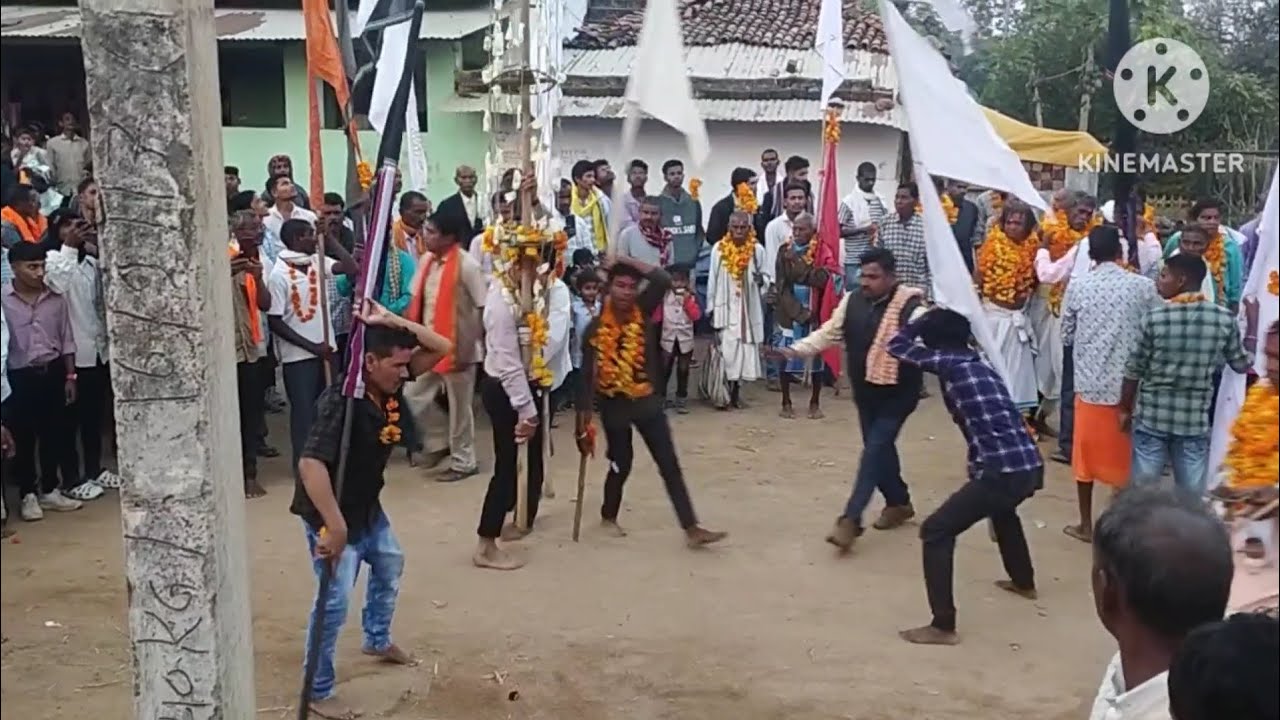 मेला मढ़ई आरोद में देवी देवता का शानदार प्रदर्शन फुल दर्शक का माहौल/// manishpatelcgvins
