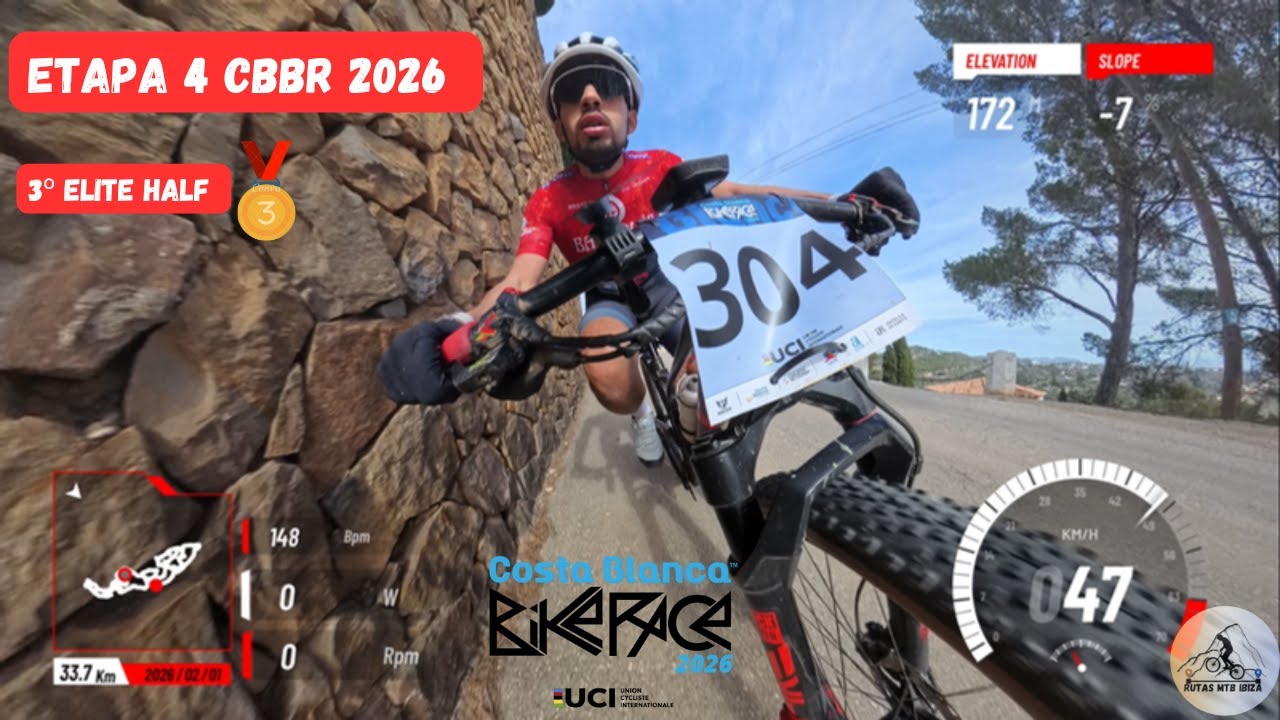 🏆 MI PRIMER PODIO EN XCM | Etapa 4 Costa Blanca Bike Race 2026 (Élite UCI) 💥