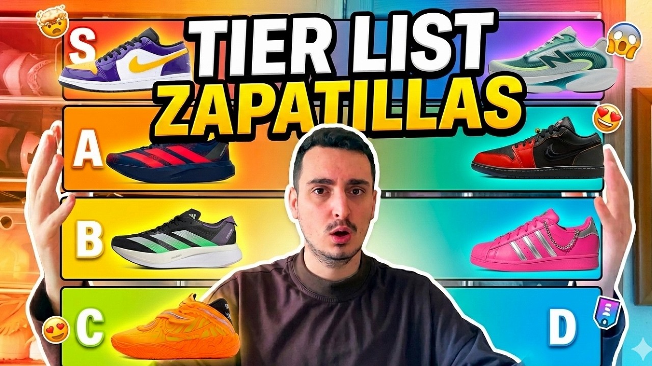 TIER LIST ZAPATILLAS MARZO 2026 (J1 LOW, ASICS, CURRY, NIKE AIR, ADIDAS...) | Semana 1