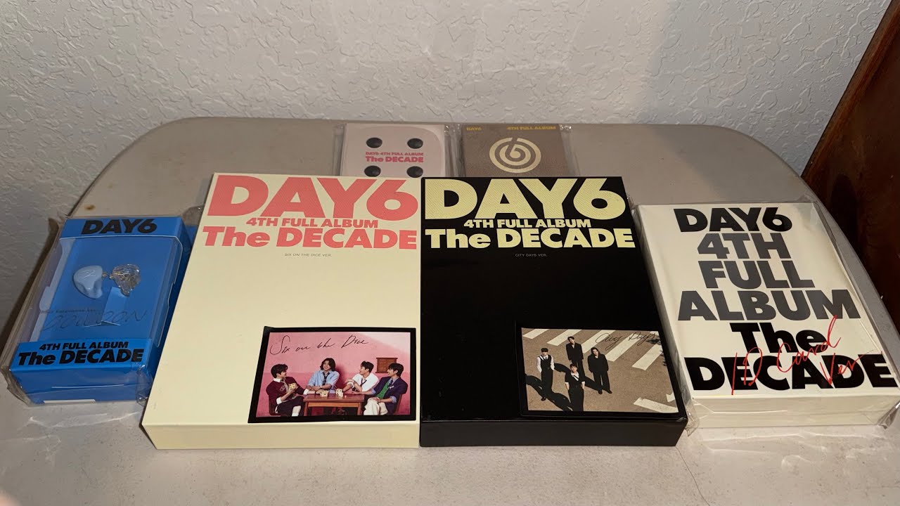 Day6 4th Full Album The Decade Unboxing (All Ver)