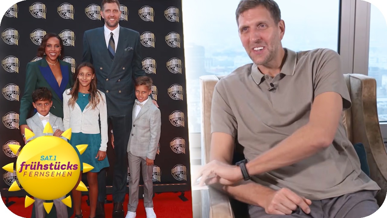 Eine Basketball LEGENDE im Interview - Dirk Nowitzki exklusiv | SAT.1 Frühstücksfernsehen