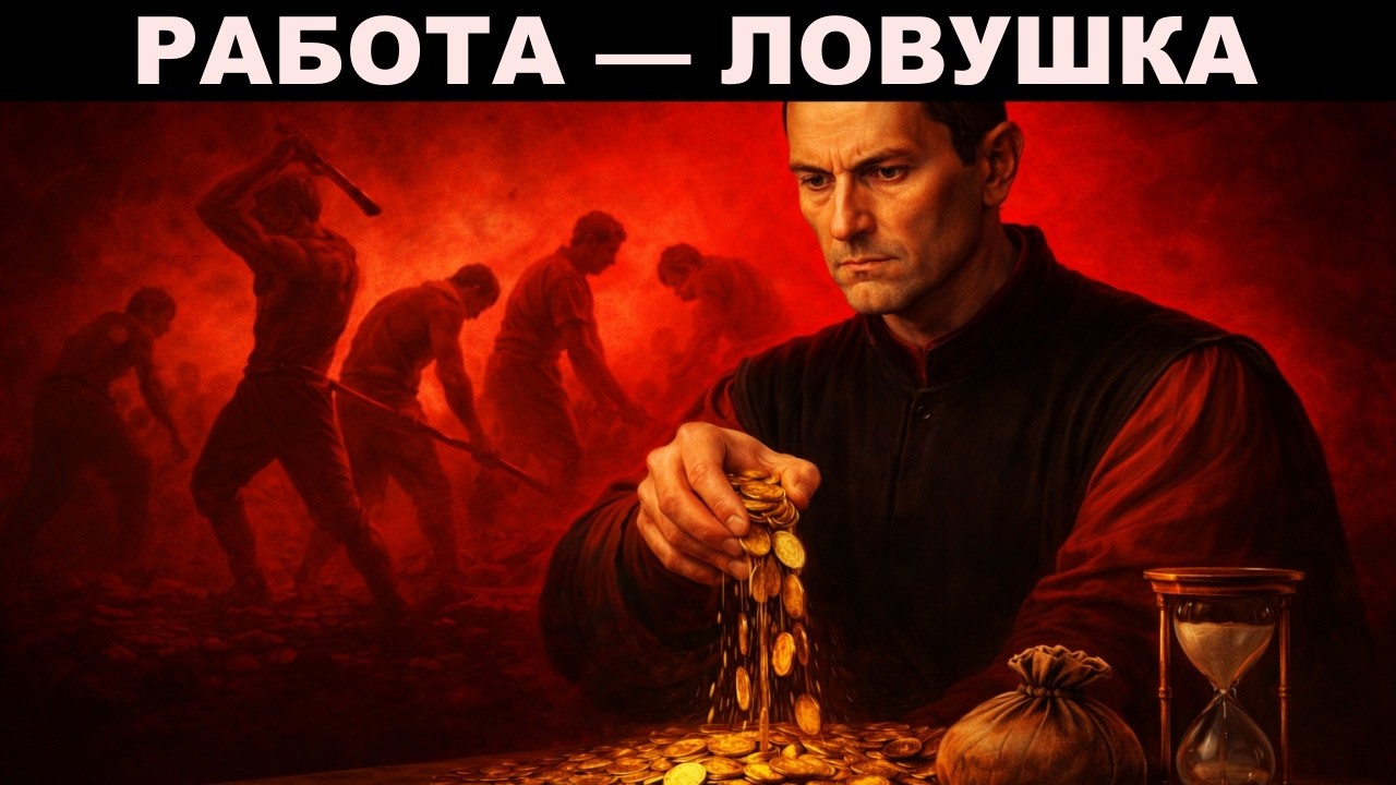 Почему честный труд почти никогда не приносит БОГАТСТВА? Макиавеллистская правда о ДЕНЬГАХ и ВЛАСТИ