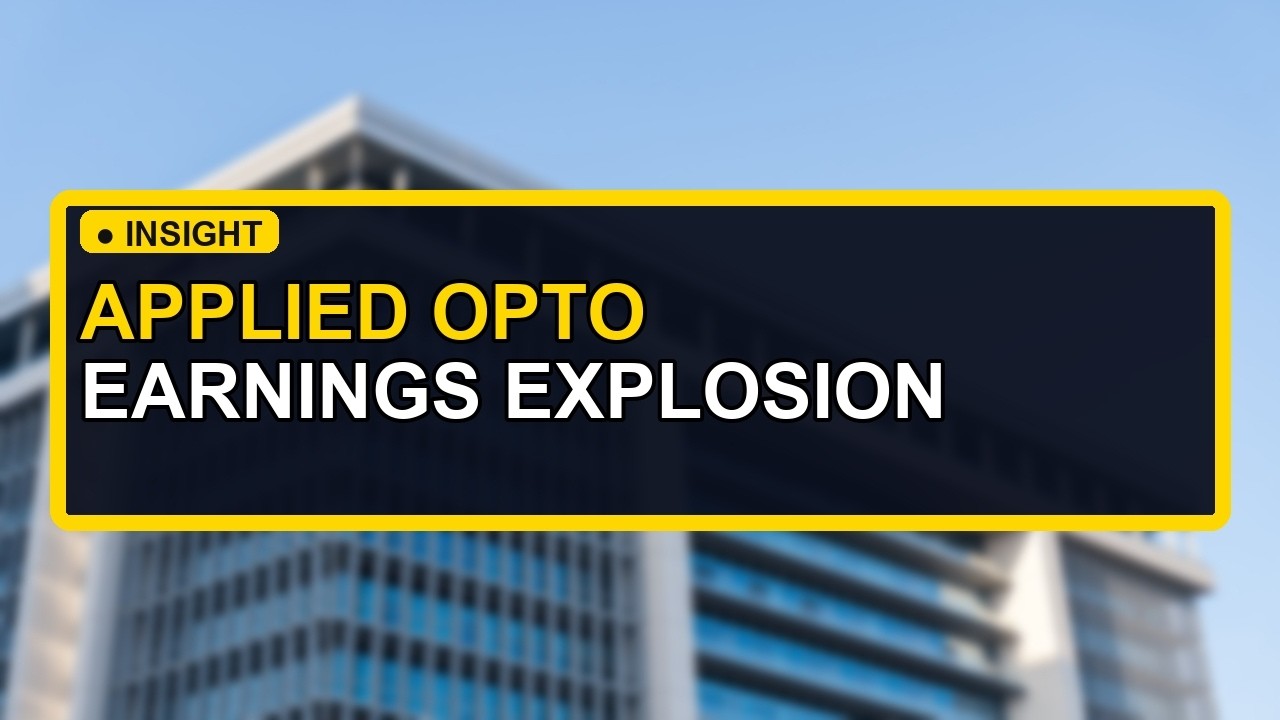 Applied Optoelectronics Blowout Earnings: AAOI, COHR, & LITE Stock Breakdown