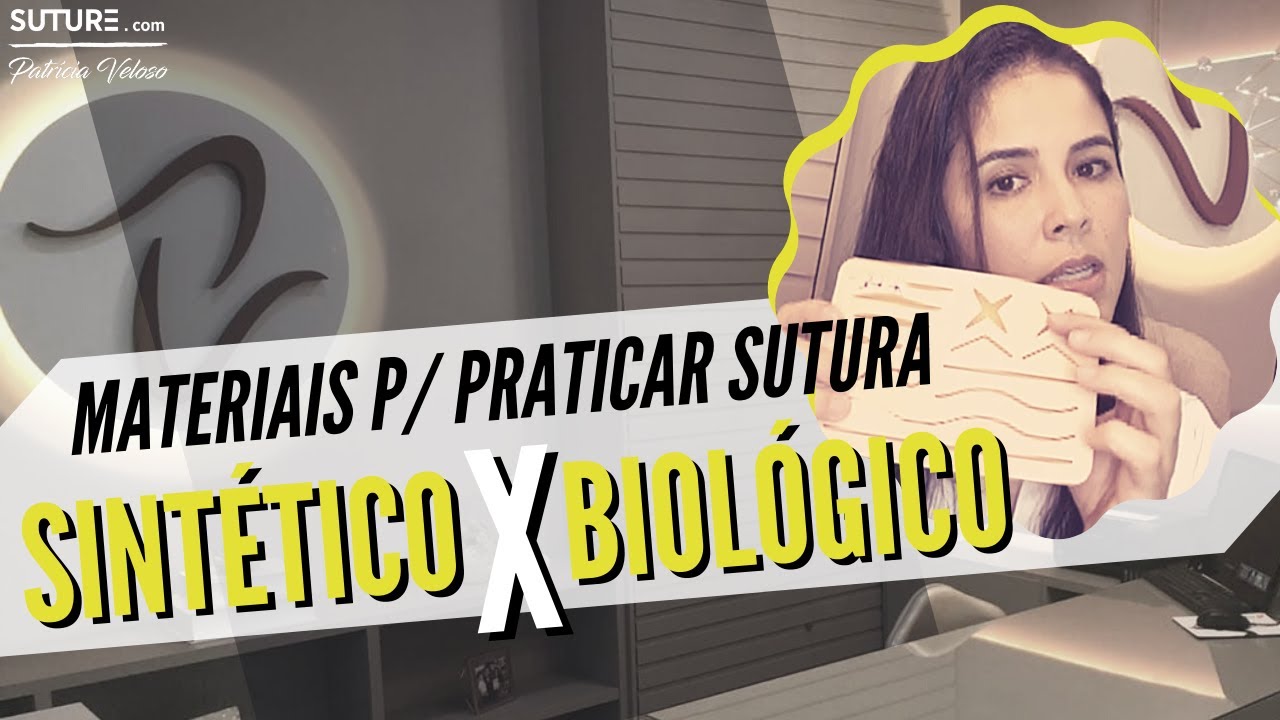S&Oacute; CONSIGO COME&Ccedil;AR A TREINAR SUTURA COM AQUELAS PELES SINT&Eacute;TICAS CARAS?