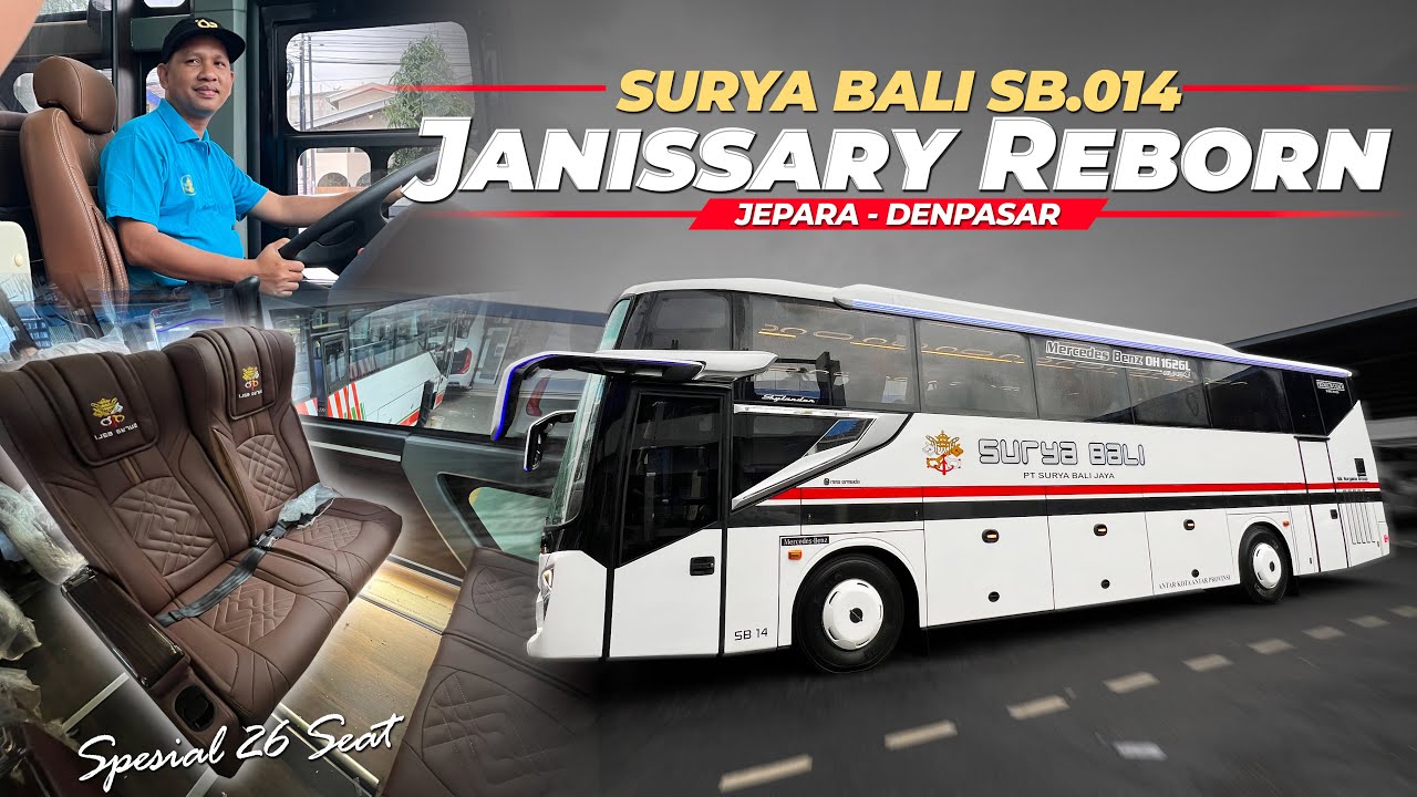 Terbaru Dari Surya Bali, Jatah Mana Kira-Kira⁉️| Jemput Bis Terbaru Surya Bali Karoseri New Armada