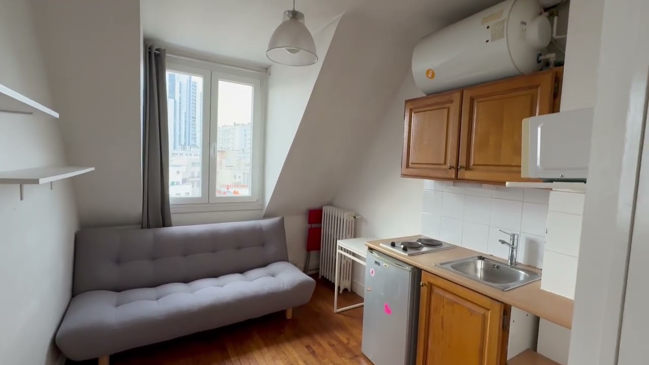 Paris 19eme - studio 11m2 - métro Crimée