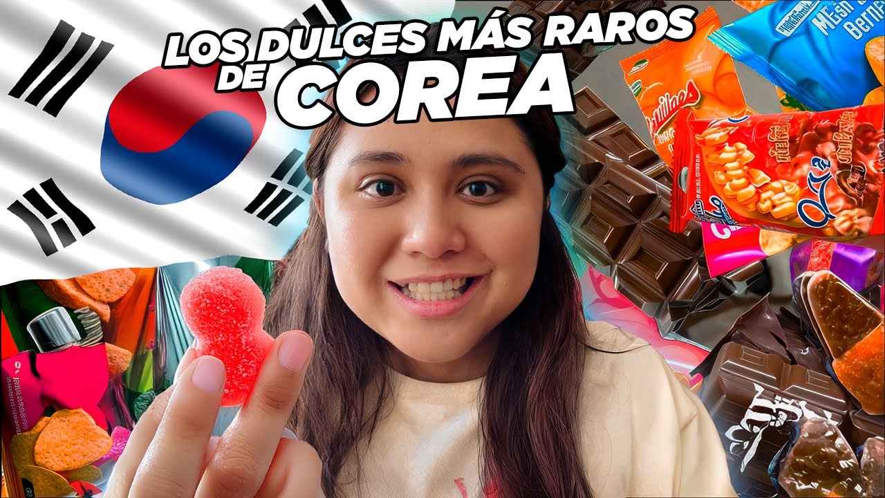 Probamos los dulces m&aacute;s raros de Corea del Sur | Diana Wong