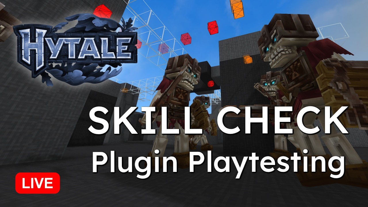 Skill Check - Hytale Plugin Playtesting | tip | Wolv.tv | Wolv21 | 2026.02.27
