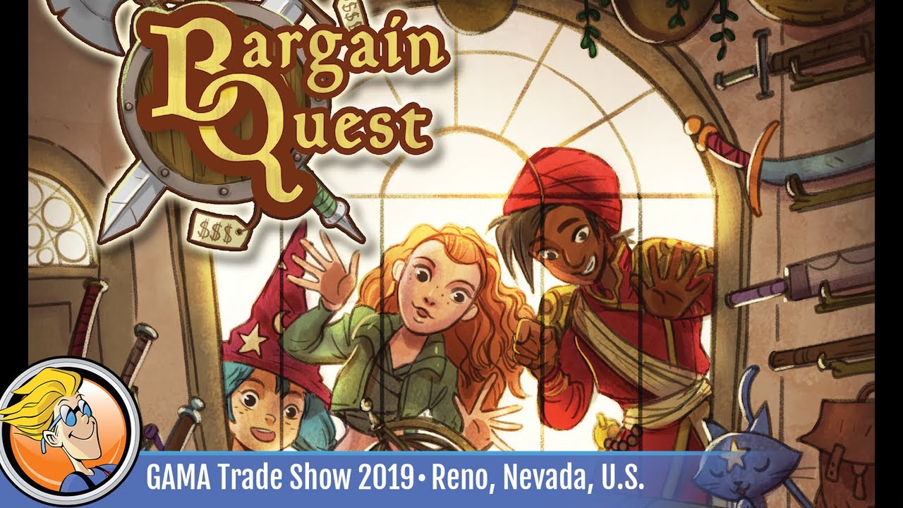 Bargain Quest — game overview at GAMA Trade Show 2019