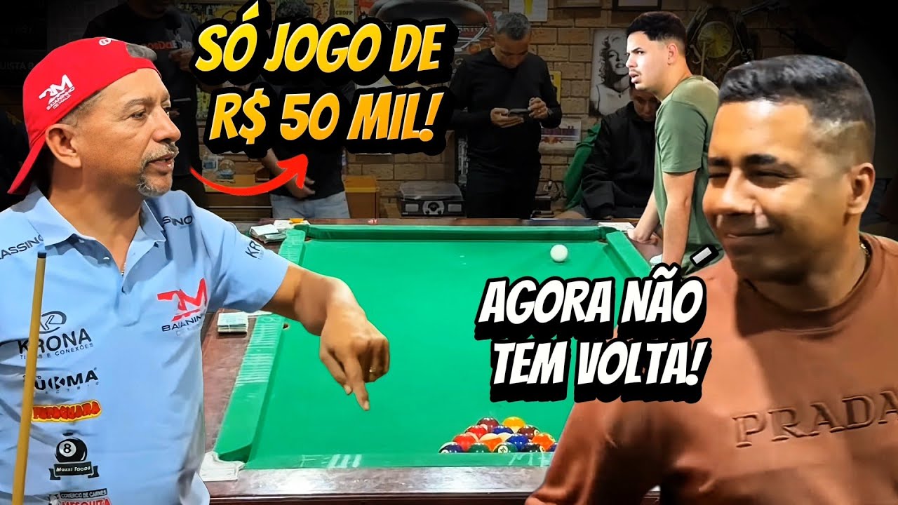 A REVANCHE🔥 - BAIANINHO DE MAUÁ X MAYCON DE TEIXEIRA - O JOGO MAIS CARO E POLÉMICA DA NOITE #sinuca 