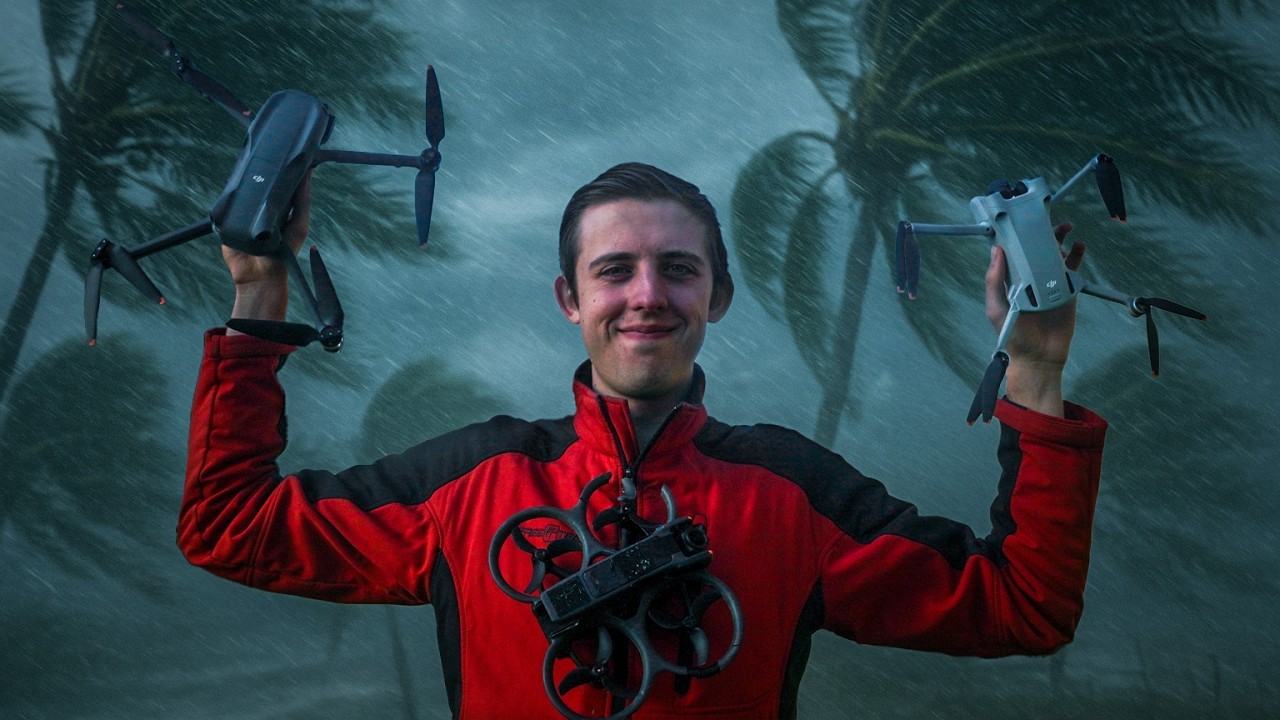 EXTREME Wind Testing All My Drones (DJI Mini, Air, Neo, Avata, etc)